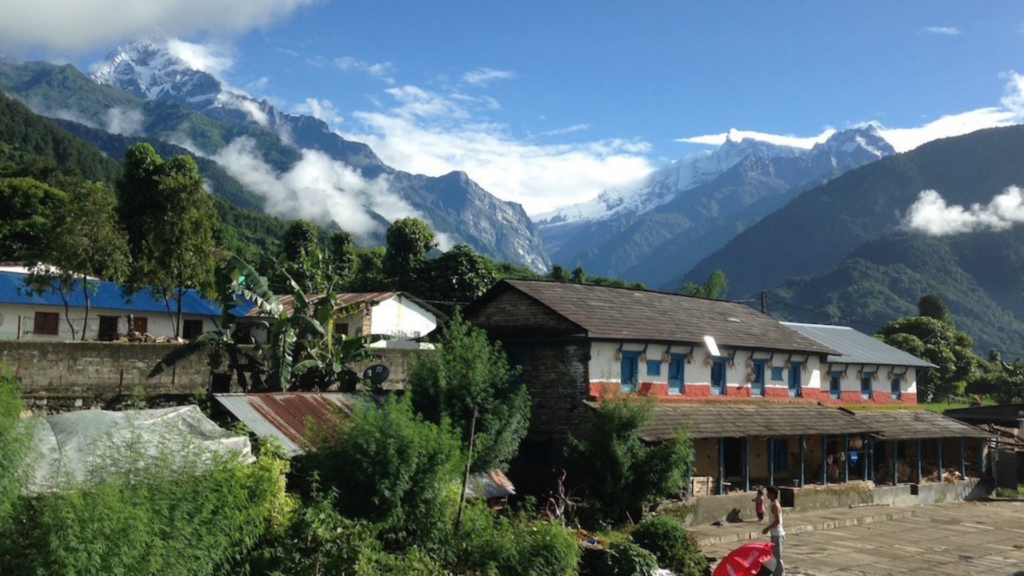 Village de Ghachok Nepal