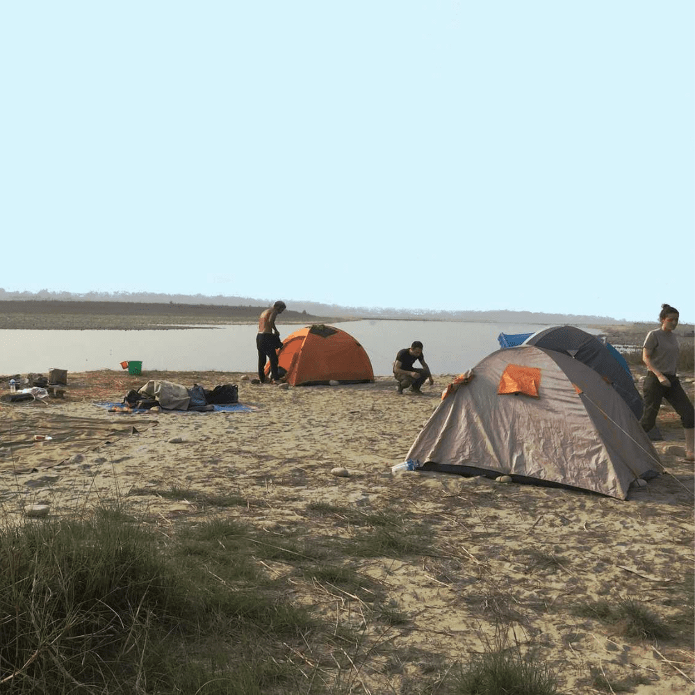 Campement sauvage Bardia