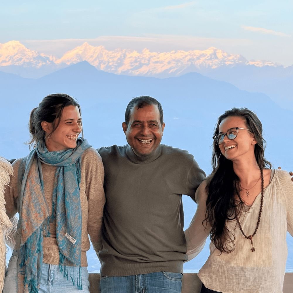 Groupe touriste Nagarkot - Nepal